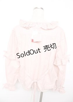 画像2: PINK HOUSE / Berry Rose刺繍入りブラウス F ピンク Y-25-10-07-015-LO-BL-SZ-ZY