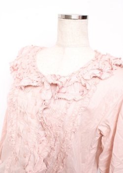 画像3: PINK HOUSE / リボンローンフリルブラウス F ピンク Y-25-10-07-017-LO-BL-SZ-ZY
