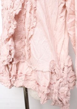 画像4: PINK HOUSE / リボンローンフリルブラウス F ピンク Y-25-10-07-017-LO-BL-SZ-ZY