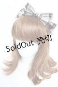 Angelic Pretty / British Bearカチューシャ  アイボリー Y-25-10-10-054-AP-AC-SZ-ZY
