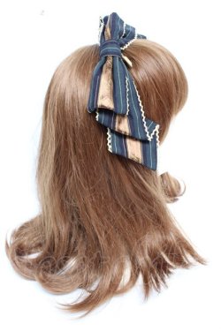 画像2: Angelic Pretty / Checkmateカチューシャ  グリーン Y-25-10-10-055-AP-AC-SZ-ZY