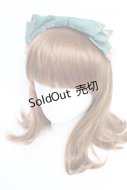 画像1: Angelic Pretty / Antique Chocolaterieカチューシャ  グリーン Y-25-10-10-056-AP-AC-SZ-ZY