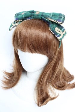 画像1: Angelic Pretty / Cirque du L'Etoileカチューシャ  グリーン Y-25-10-10-058-AP-AC-SZ-ZY
