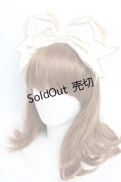 画像1: Angelic Pretty / プレゼントBearカチューシャ  アイボリー Y-25-10-10-059-AP-AC-SZ-ZY