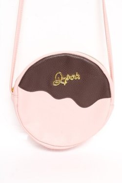 画像1: Q-pot. / メルティーラウンドショルダーバッグ  ピンク Y-25-10-10-062-QP-BG-SZ-ZY