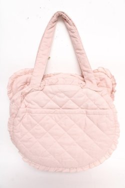 画像2: PINK HOUSE / Teddyシルエットフリルバッグ  ピンク Y-25-10-10-065-LO-BG-SZ-ZY