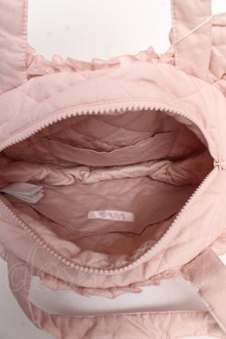 画像3: PINK HOUSE / Teddyシルエットフリルバッグ  ピンク Y-25-10-10-065-LO-BG-SZ-ZY
