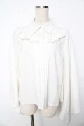 Favorite / 麗しのシンプル和袖ブラウス 白 M Y-25-10-10-067-LO-BL-SZ-ZY