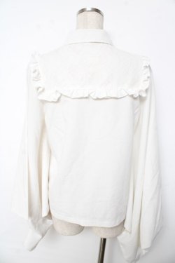 画像2: Favorite / 麗しのシンプル和袖ブラウス 白 M Y-25-10-10-067-LO-BL-SZ-ZY