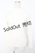 F&A / バックリボンリブニットプルオーバー F アイボリー Y-25-10-10-070-LO-TO-SZ-ZY