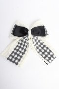 m petit by misako / TT*AMリボンクリップ  中黒 Y-25-10-10-008-LO-AC-SZ-ZY