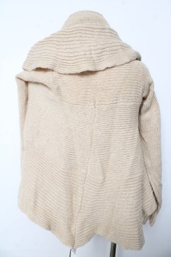 画像2: axes femme / ニットドレープロングカーディガン M キナリ Y-25-10-10-085-AX-TO-SZ-ZY