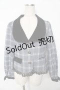 axes femme POETIQUE / ボリューム袖ジャケット  グレー Y-25-10-10-090-AX-JA-SZ-ZY