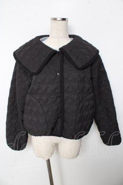 画像3: axes femme POETIQUE / ハートキルティングブルゾン M サックス Y-25-10-10-093-AX-JA-SZ-ZY