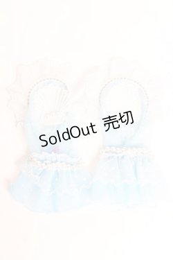 画像1: Angelic Pretty / Pearl Shellアームウォーマー  サックス Y-25-10-10-010-AP-ZA-SZ-ZY