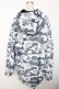 画像2: NieR Clothing / カモフラダウンパーカー  グレー Y-25-10-10-095-PU-CO-SZ-ZY (2)