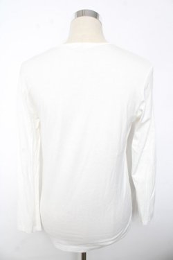 画像2: INGEBORG / ロゴリボンチェーンptカットソー F 白 Y-25-10-10-117-LO-TO-SZ-ZY
