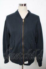画像1: INGEBORG / ロゴptスウェットブルゾン F 紺 Y-25-10-10-119-LO-TO-SZ-ZT572 (1)