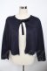 画像1: INGEBORG / セーラーカラーボレロ F 紺 Y-25-10-10-126-LO-TO-SZ-ZY (1)