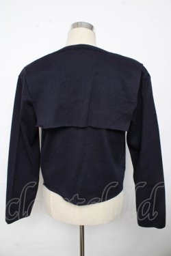 画像2: INGEBORG / セーラーカラーボレロ F 紺 Y-25-10-10-126-LO-TO-SZ-ZY