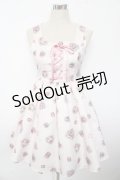 Ank Rouge / ジュエリー柄ワンピース  ピンク Y-25-10-10-135-CA-OP-SZ-ZY