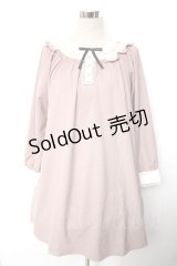 axes femme POETIQUE / チュールデザインフリルワンピース  ピンク Y-25-10-10-139-AX-OP-SZ-ZI