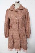 axes femme / ツイードコート  ピンク Y-25-10-10-149-AX-CO-SZ-ZY