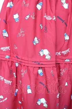 画像3: axes femme / ハローキティプリントスカート  赤 Y-25-10-10-160-AX-SK-SZ-ZY