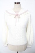 LIZ LISA / セラーニットトップス 0 オフ白 Y-25-10-10-205-LO-TO-SZ-ZY