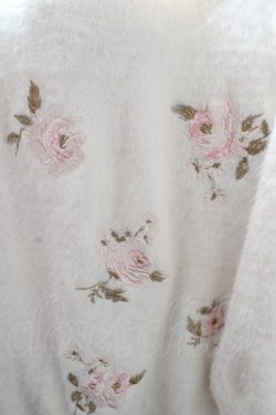 画像3: LIZ LISA / 花刺繍ニットワンピース 0 白 Y-25-10-10-208-LO-OP-SZ-ZY