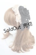 Mary Magdalene / メリアローズヘッドドレス  黒 Y-25-10-10-041-CL-AC-SZ-ZY