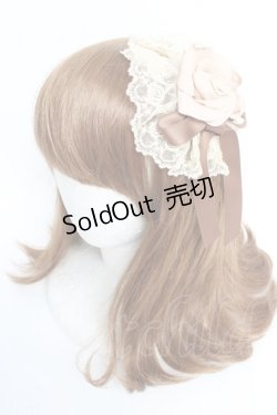 画像1: Mary Magdalene / ロゼットヘッドドレス  ピンク Y-25-10-10-042-CL-ZA-SZ-ZY