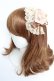画像1: Mary Magdalene / ロゼットヘッドドレス  ピンク Y-25-10-10-042-CL-ZA-SZ-ZY (1)