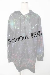 NieR Clothing / NieR LONG ZIP PARKA【NieR COSMO】 パーカー F 黒 Y-25-10-13-064-PU-TO-SZ-ZY