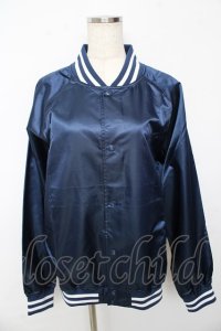 NieR Clothing /OUSON JACKET F 紺 Y-25-10-13-066-PU-JA-SZ-ZY