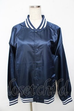 画像1: NieR Clothing /OUSON JACKET F 紺 Y-25-10-13-066-PU-JA-SZ-ZY
