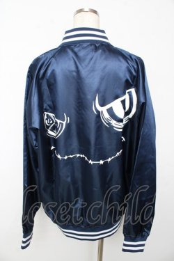 画像2: NieR Clothing /OUSON JACKET F 紺 Y-25-10-13-066-PU-JA-SZ-ZY