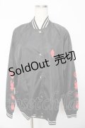 NieR CLOTHING / LIGHT BLOUSON JACKET F 黒 Y-25-10-13-067-PU-JA-SZ-ZY