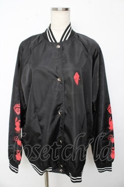 画像1: NieR Clothing / LIGHT BLOUSON JACKET F 黒 Y-25-10-13-067-PU-JA-SZ-ZY