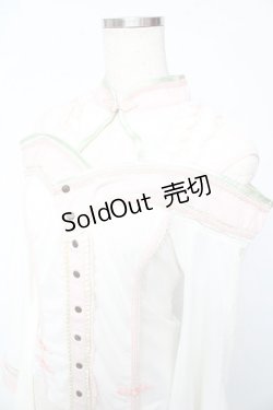 画像3: Ozz oneste / 着物袖カットソー  白 Y-25-10-13-072-OO-TO-SZ-ZY