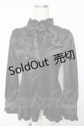ATELIER PIERROT / ルミエールブラウス  ブラック Y-25-10-13-075-EL-BL-SZ-ZY