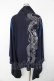画像2: Qutie Frash / 着物カーディガン  紺 Y-25-10-13-082-QU-TO-SZ-ZY (2)