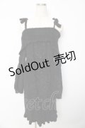 axes femme POETIQUE / ニットワンピース  黒 Y-25-10-13-106-AX-OP-SZ-ZY