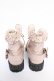 画像3: axes femme / レースアップレインブーツ L ピンク Y-25-10-13-010-AX-SK-SZ-ZY (3)