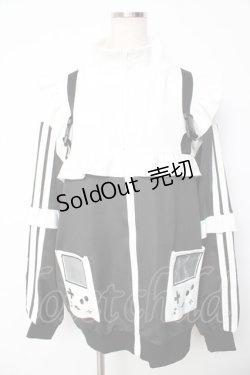 画像1: ACDC RAG / GAME OVERジャージジャケット  黒 Y-25-10-13-119-PU-TO-SZ-ZY