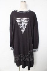 Drug Honey / スケルトンテディロングカットワンピース F 黒 Y-25-10-13-122-PU-OP-SZ-ZS