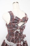 画像5: ALICE and the PIRATES / A/Pタータンチェック柄ジャンパースカート  ピンク Y-25-10-13-132-PA-OP-SZ-ZI (5)