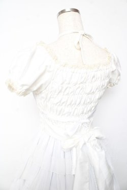 画像5: Pina sweetcollection / シフォンフリルワンピース  ホワイト Y-25-10-13-133-LO-OP-SZ-ZY