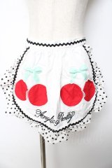 Angelic Pretty / Delicious Cherryエプロン  黒 Y-25-10-13-135-AP-SK-SZ-ZY