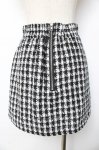 画像2: Honey Cinnamon / ツイードミニスカート F 黒×白Y-25-10-13-150-LO-SK-SZ-ZT591 (2)